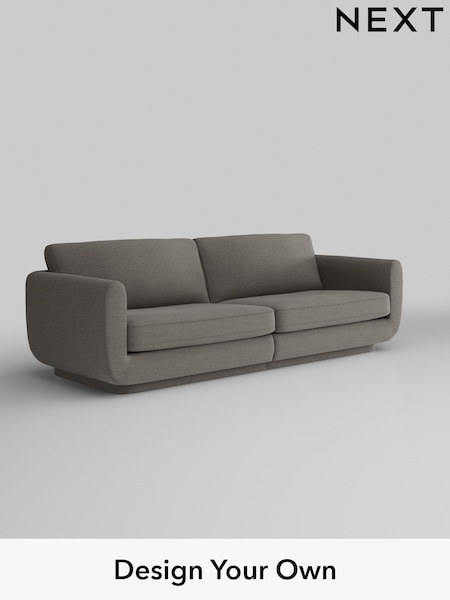 Fine Chenille Easy Clean/Dark Smoke Grey N Premium Pia (H36811) | £1,625