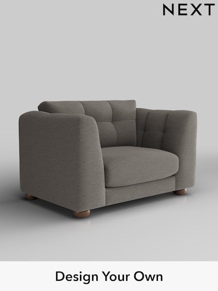 Fine Chenille Easy Clean/Dark Smoke Grey Jasmine (H36812) | £1,175