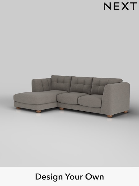 Fine Chenille Easy Clean/Dark Smoke Grey Jasmine (H36812) | £2,075