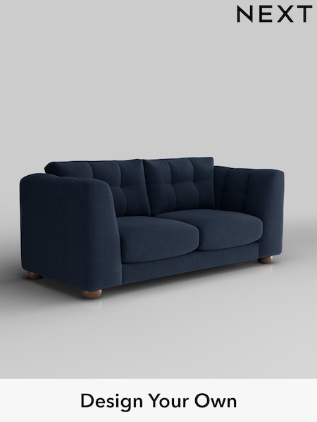 Fine Chenille Easy Clean/Dark Navy Blue Jasmine (H36815) | £1,375