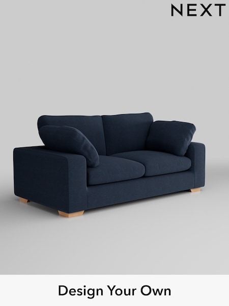 Fine Chenille Easy Clean/Dark Navy Blue N Premium The Snuggle Grand (H36816) | £1,799