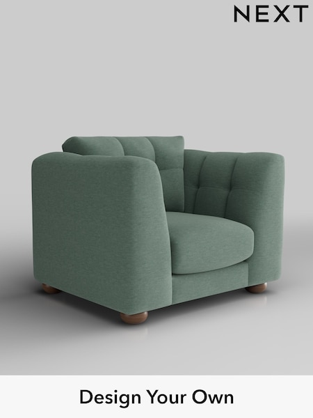 Fine Chenille Easy Clean/Light Forest Green Jasmine (H36820) | £1,075