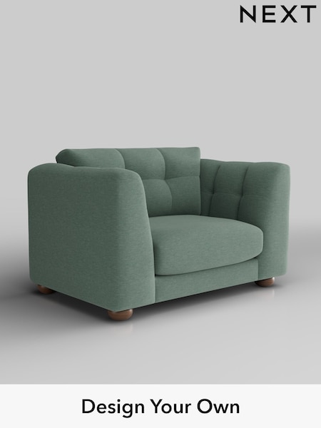 Fine Chenille Easy Clean/Light Forest Green Jasmine (H36820) | £1,175