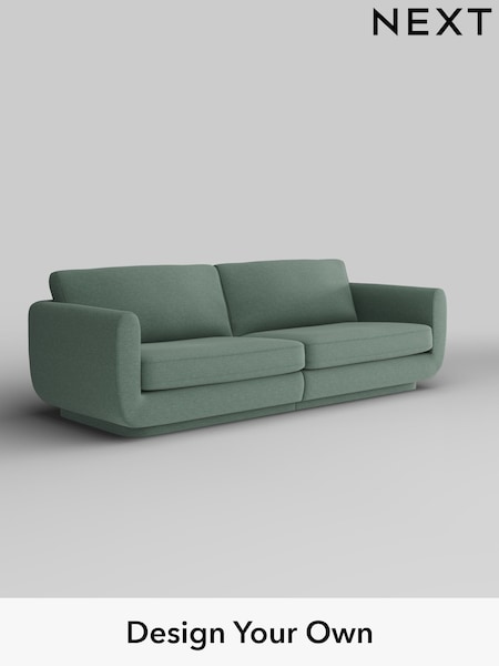 Fine Chenille Easy Clean/Light Forest Green N Premium Pia (H36821) | £1,625