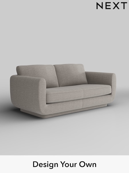 Fine Chenille Easy Clean/Light Steel Grey N Premium Pia (H36831) | £1,425