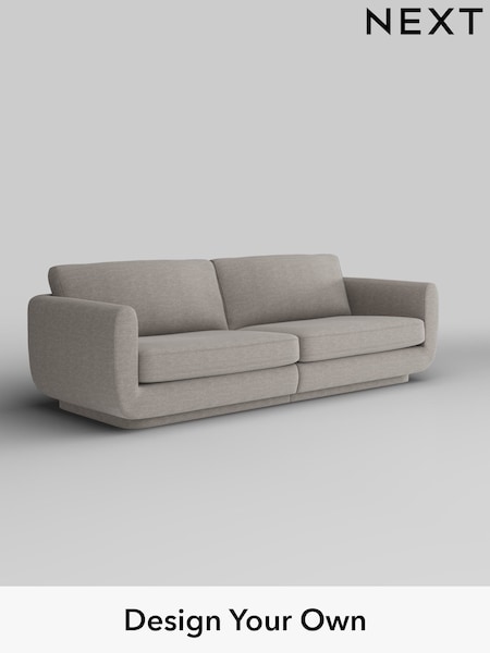 Fine Chenille Easy Clean/Light Steel Grey N Premium Pia (H36831) | £1,625