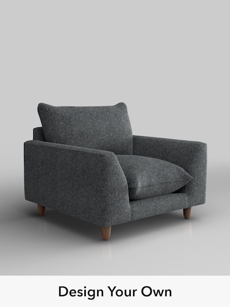 Cotswold Chenille/Dark Grey Noa Deep Relaxed Sit (H36833) | £875