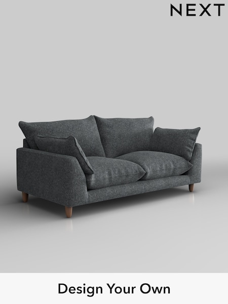 Cotswold Chenille/Dark Grey Noa Deep Relaxed Sit (H36833) | £1,175