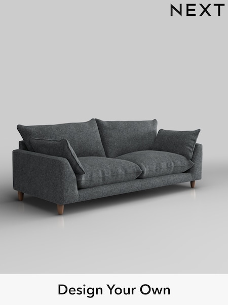 Cotswold Chenille/Dark Grey Noa Deep Relaxed Sit (H36833) | £1,275
