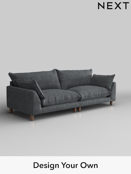Cotswold Chenille/Dark Grey Noa Deep Relaxed Sit (H36833) | £1,375
