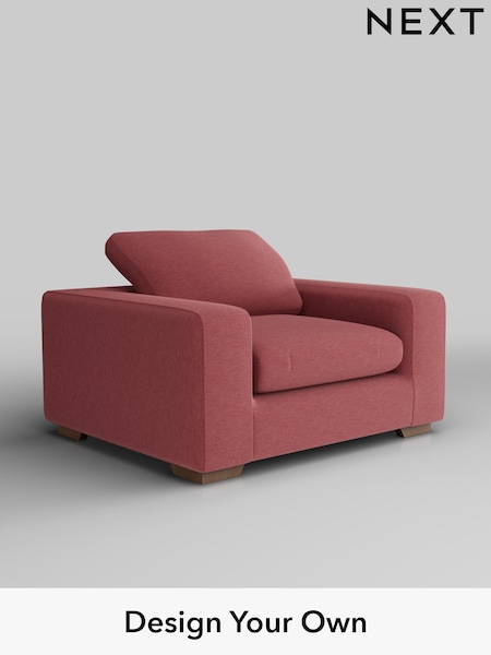 Fine Chenille Easy Clean/Mid Pink N Premium The Snuggle Grand (H36845) | £1,399