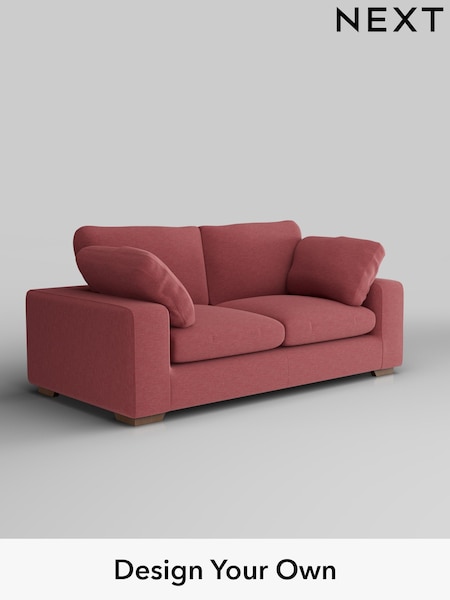 Fine Chenille Easy Clean/Mid Pink N Premium The Snuggle Grand (H36845) | £1,799