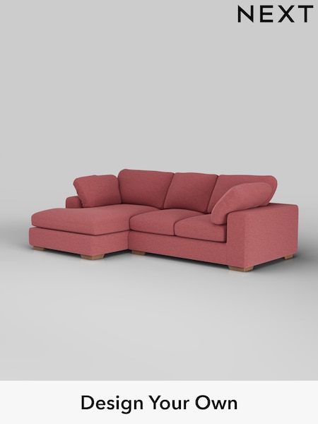 Fine Chenille Easy Clean/Mid Pink N Premium The Snuggle Grand (H36845) | £2,575
