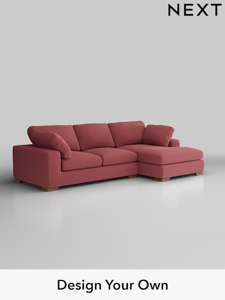 Fine Chenille Easy Clean/Mid Pink N Premium The Snuggle Grand (H36845) | £2,675