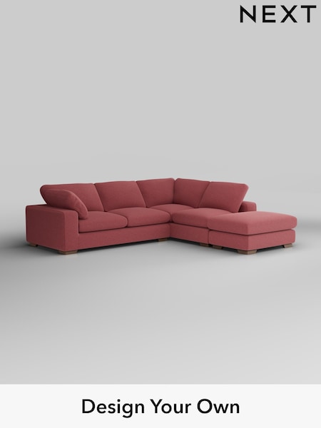 Fine Chenille Easy Clean/Mid Pink N Premium The Snuggle Grand (H36845) | £3,499