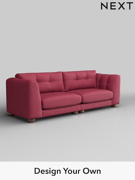 Fine Chenille Easy Clean/Mid Raspberry Pink Jasmine (H36850) | £1,575