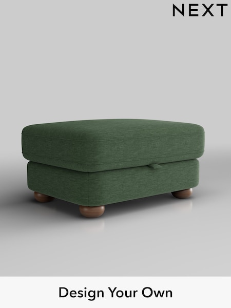 Fine Chenille Easy Clean/Mid Khaki Green Jasmine (H36852) | £499