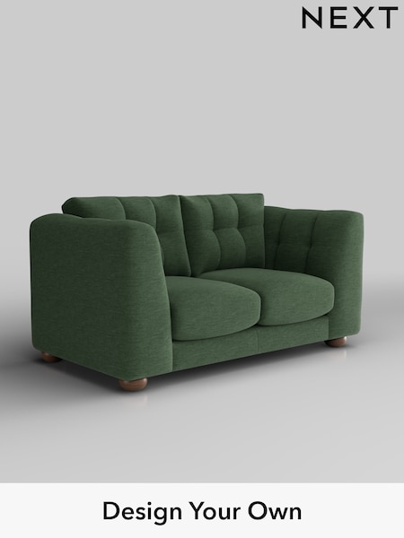 Fine Chenille Easy Clean/Mid Khaki Green Jasmine (H36852) | £1,275