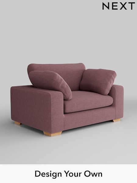 Fine Chenille Easy Clean/Mid Mulberry Purple N Premium The Snuggle Grand (H36853) | £1,599