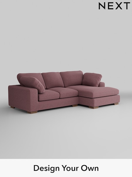 Fine Chenille Easy Clean/Mid Mulberry Purple N Premium The Snuggle Grand (H36853) | £2,575
