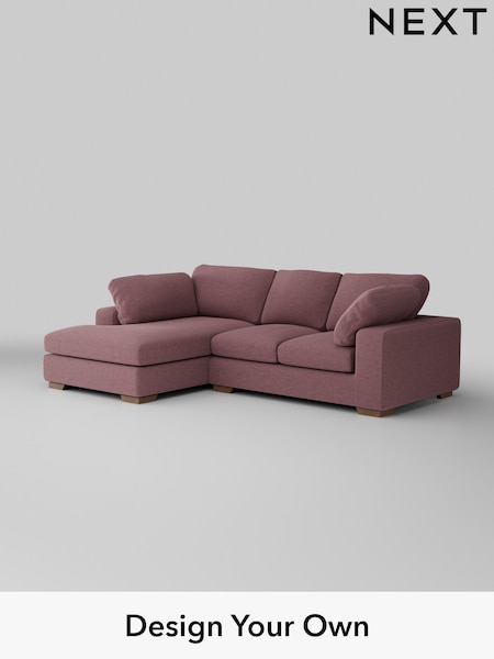 Fine Chenille Easy Clean/Mid Mulberry Purple N Premium The Snuggle Grand (H36853) | £2,650