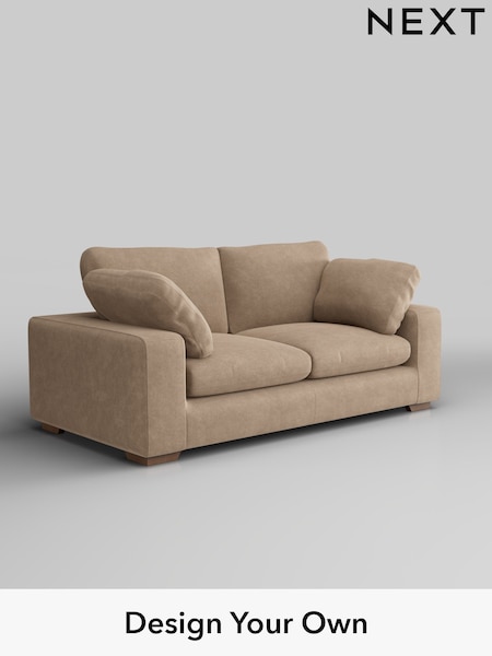 Luxe Chenille/Mid Camel Beige N Premium The Snuggle Grand (H36862) | £1,899