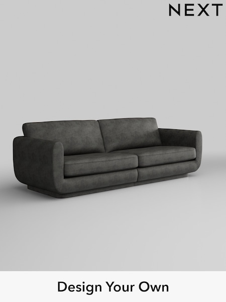 Monza Faux Leather Easy Clean/Dark Grey N Premium Pia (H36871) | £1,625