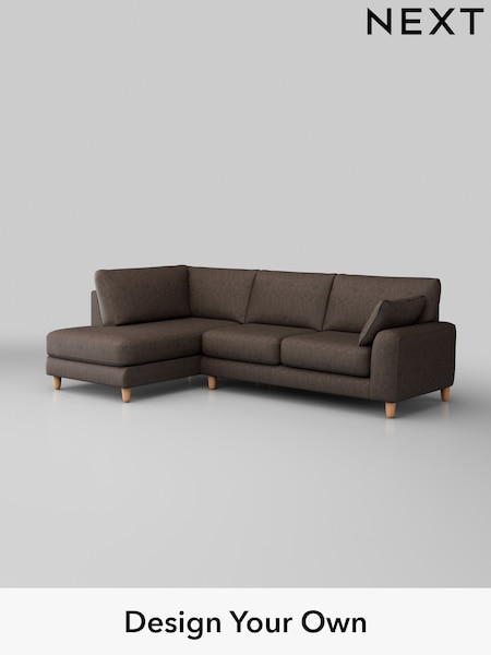 Monza Faux Leather Easy Clean/Peppercorn Brown Campbell (H36879) | £1,875
