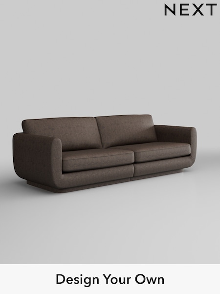 Monza Faux Leather Easy Clean/Peppercorn Brown N Premium Pia (H36880) | £1,625