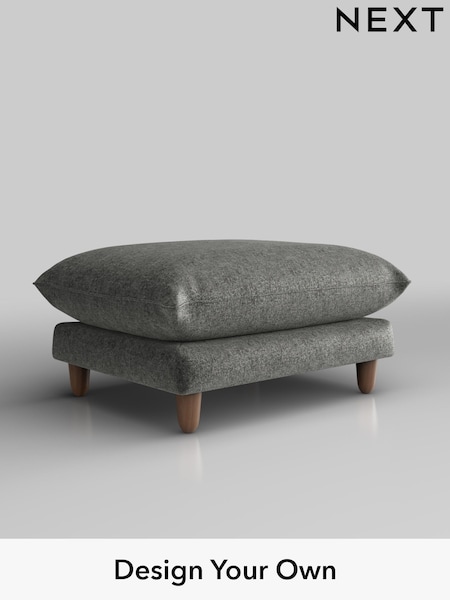 Plush Chenille/Dark Grey Noa Deep Relaxed Sit (H36881) | £525