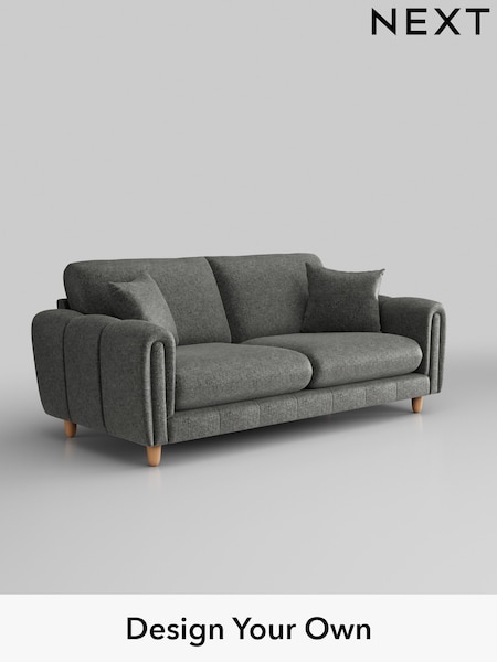 Plush Chenille/Dark Grey Odella (H36882) | £1,375