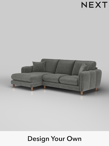 Plush Chenille/Dark Grey Odella (H36882) | £1,950