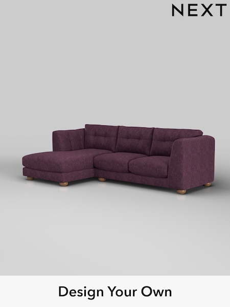 Plush Chenille/Dark Plum Purple Jasmine (H36887) | £2,075