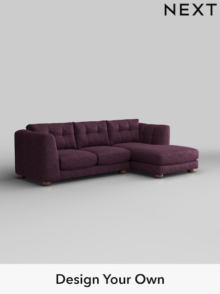 Plush Chenille/Dark Plum Purple Jasmine (H36887) | £2,075