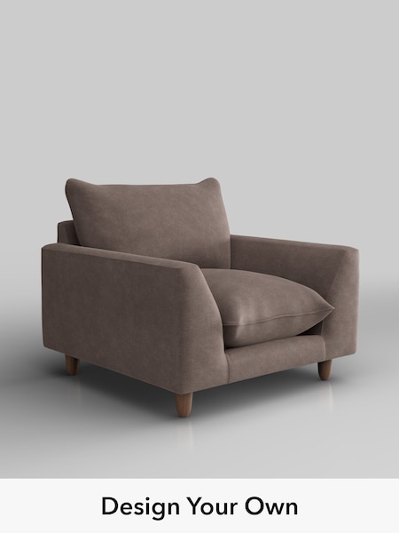 Luxe Chenille/Mink Brown Noa Deep Relaxed Sit (H36891) | £975