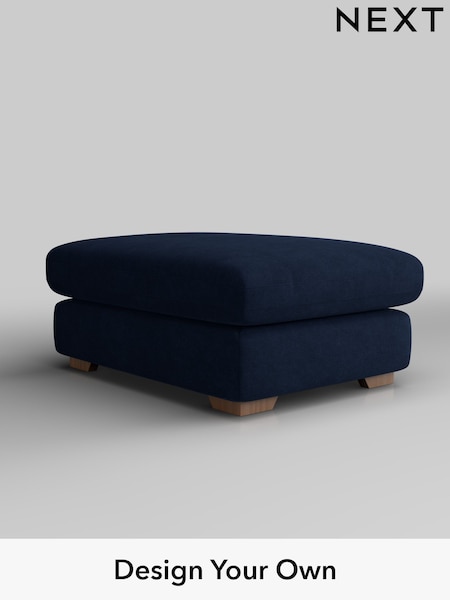 Luxe Chenille/Navy Blue N Premium The Snuggle Grand (H36892) | £625