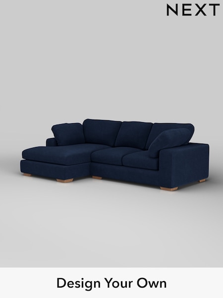Luxe Chenille/Navy Blue N Premium The Snuggle Grand (H36892) | £2,675