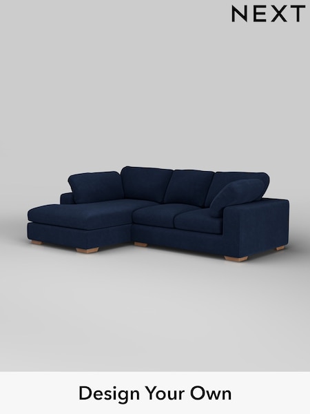 Luxe Chenille/Navy Blue N Premium The Snuggle Grand (H36892) | £2,750