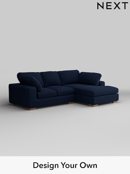 Luxe Chenille/Navy Blue N Premium The Snuggle Grand (H36892) | £2,750