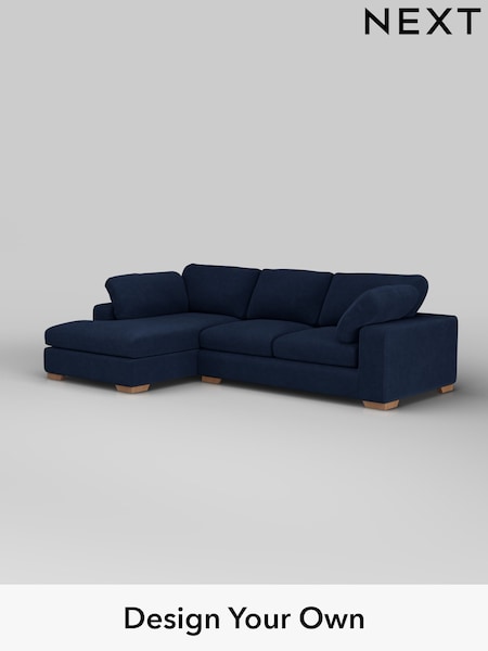 Luxe Chenille/Navy Blue N Premium The Snuggle Grand (H36892) | £2,850