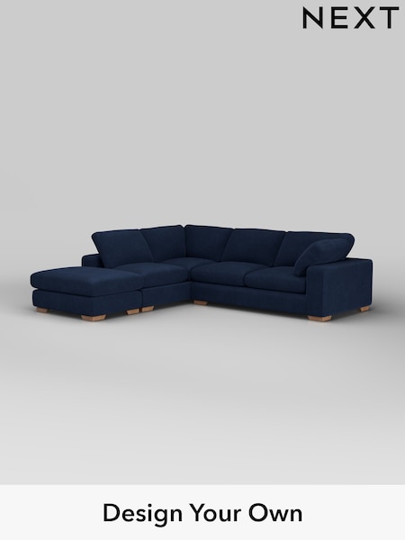 Luxe Chenille/Navy Blue N Premium The Snuggle Grand (H36892) | £3,599