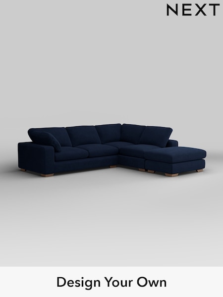 Luxe Chenille/Navy Blue N Premium The Snuggle Grand (H36892) | £3,599