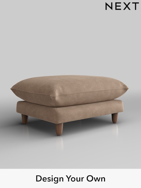 Luxe Chenille/Mid Natural Noa Deep Relaxed Sit (H36894) | £625