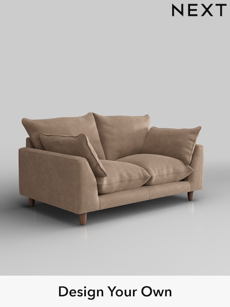 Luxe Chenille/Mid Natural Noa Deep Relaxed Sit (H36894) | £1,175