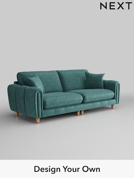 Plush Chenille/Dark Teal Green Odella (H36896) | £1,475