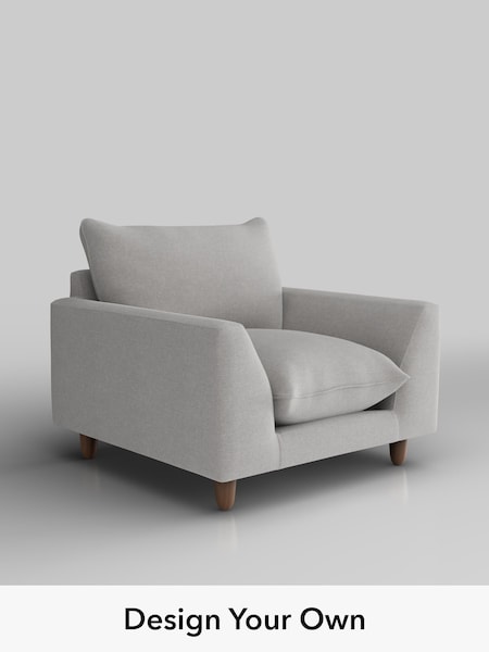 Natural Mix/Light Grey Noa Deep Relaxed Sit (H36897) | £975