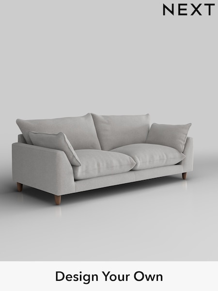 Natural Mix/Light Grey Noa Deep Relaxed Sit (H36897) | £1,375