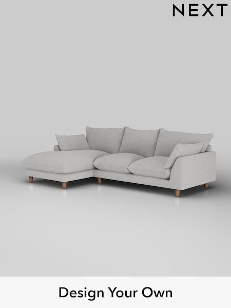 Natural Mix/Light Grey Noa Deep Relaxed Sit (H36897) | £1,975