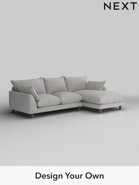 Natural Mix/Light Grey Noa Deep Relaxed Sit (H36897) | £1,975