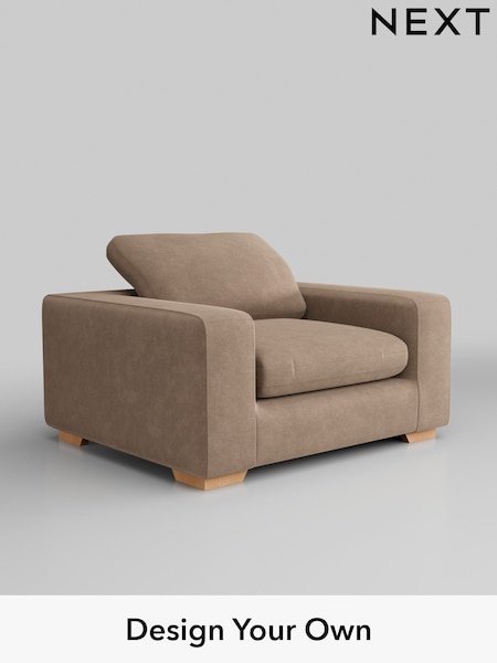 Luxe Chenille/Mid Natural N Premium The Snuggle Grand (H36903) | £1,499